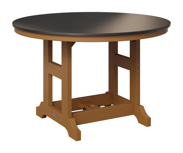 Garden Classic 48" Round Table - Hammered Top - Counter Height