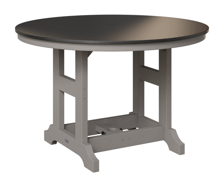 Garden Classic 48" Round Table - Hammered Top - Dining Height