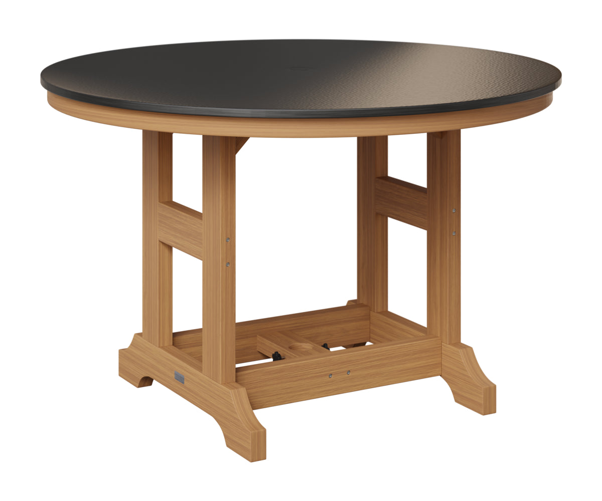 Garden Classic 48" Round Table - Hammered Top - Dining Height