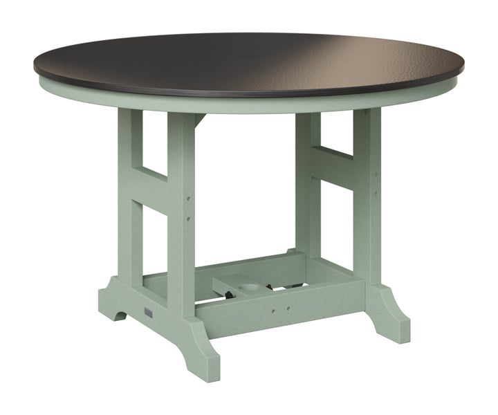 Garden Classic 48" Round Table - Hammered Top - Dining Height