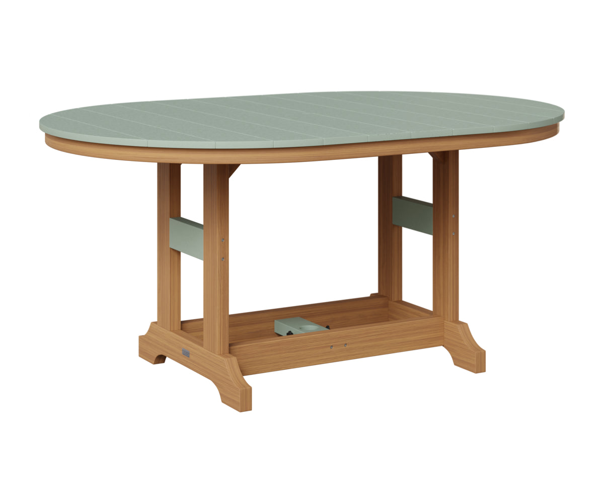 Garden Classic 44" x 64" Oblong Table - Dining Height