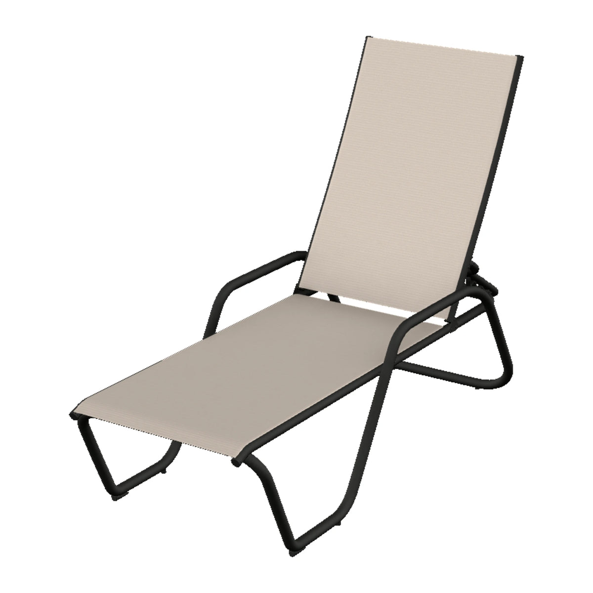 Gardenella Sling Chaise — Black PC