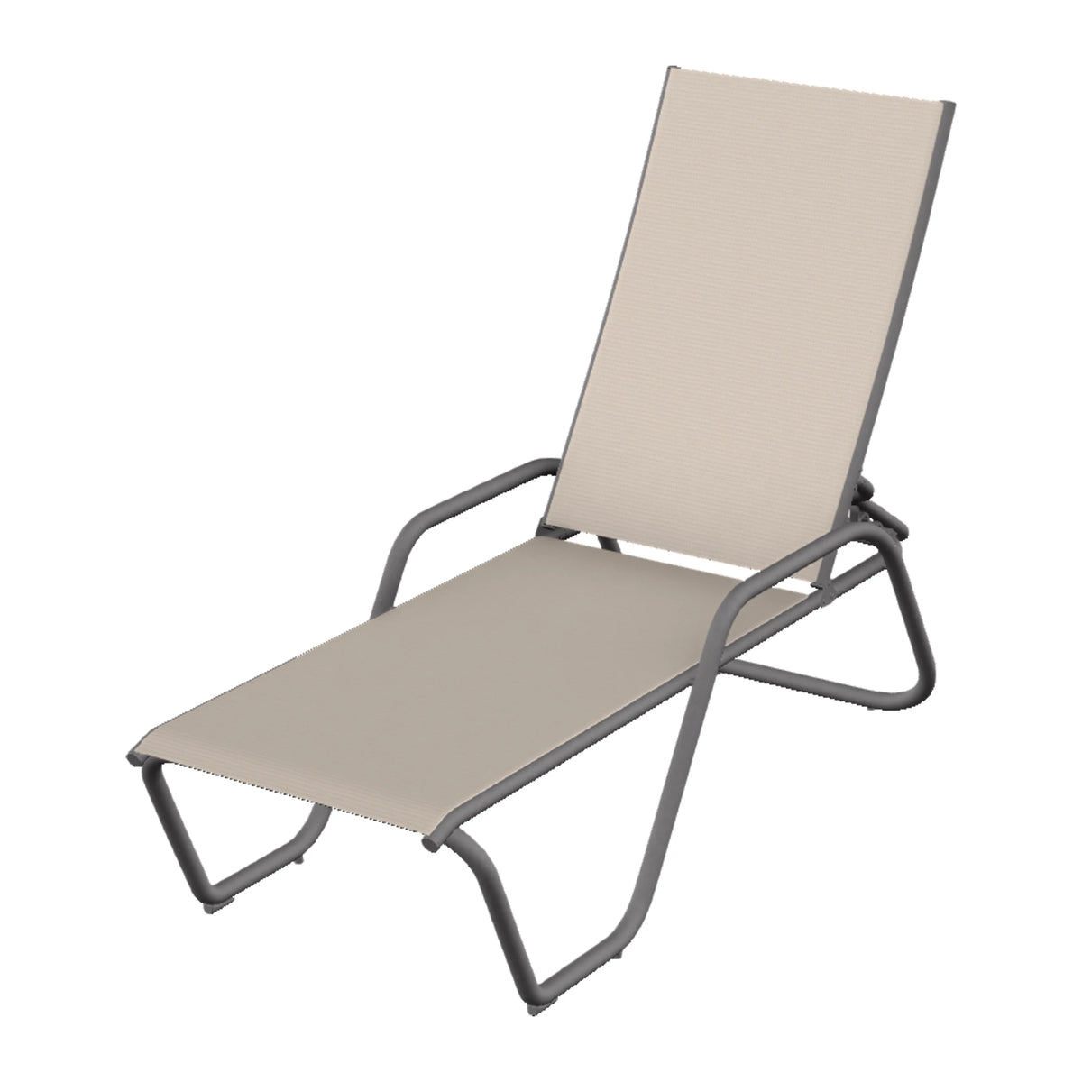 Gardenella Sling Chaise — Graphite Txt PC