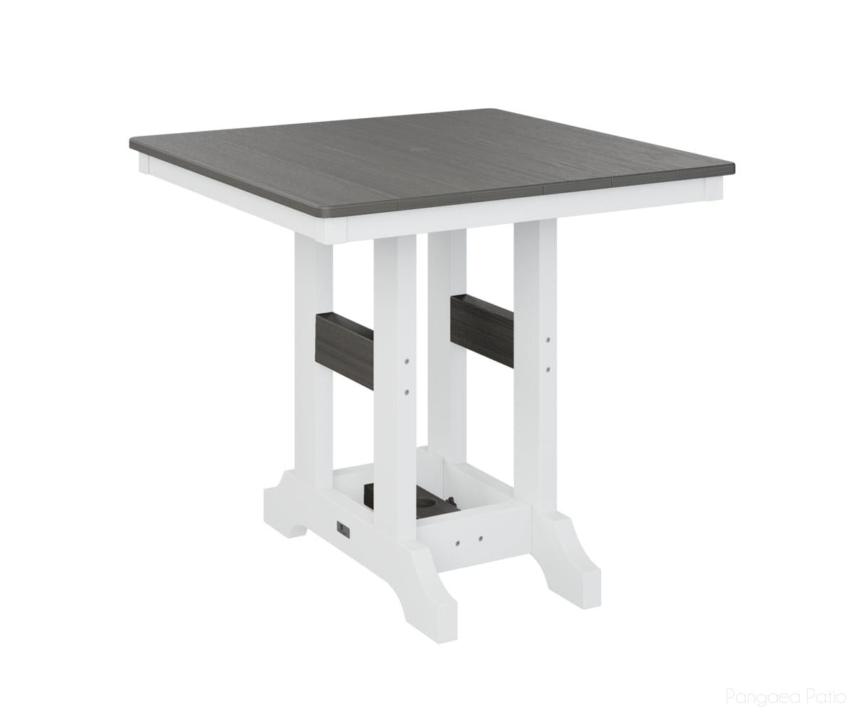 Garden Classic 33" x  33" Square Table - Bar Height