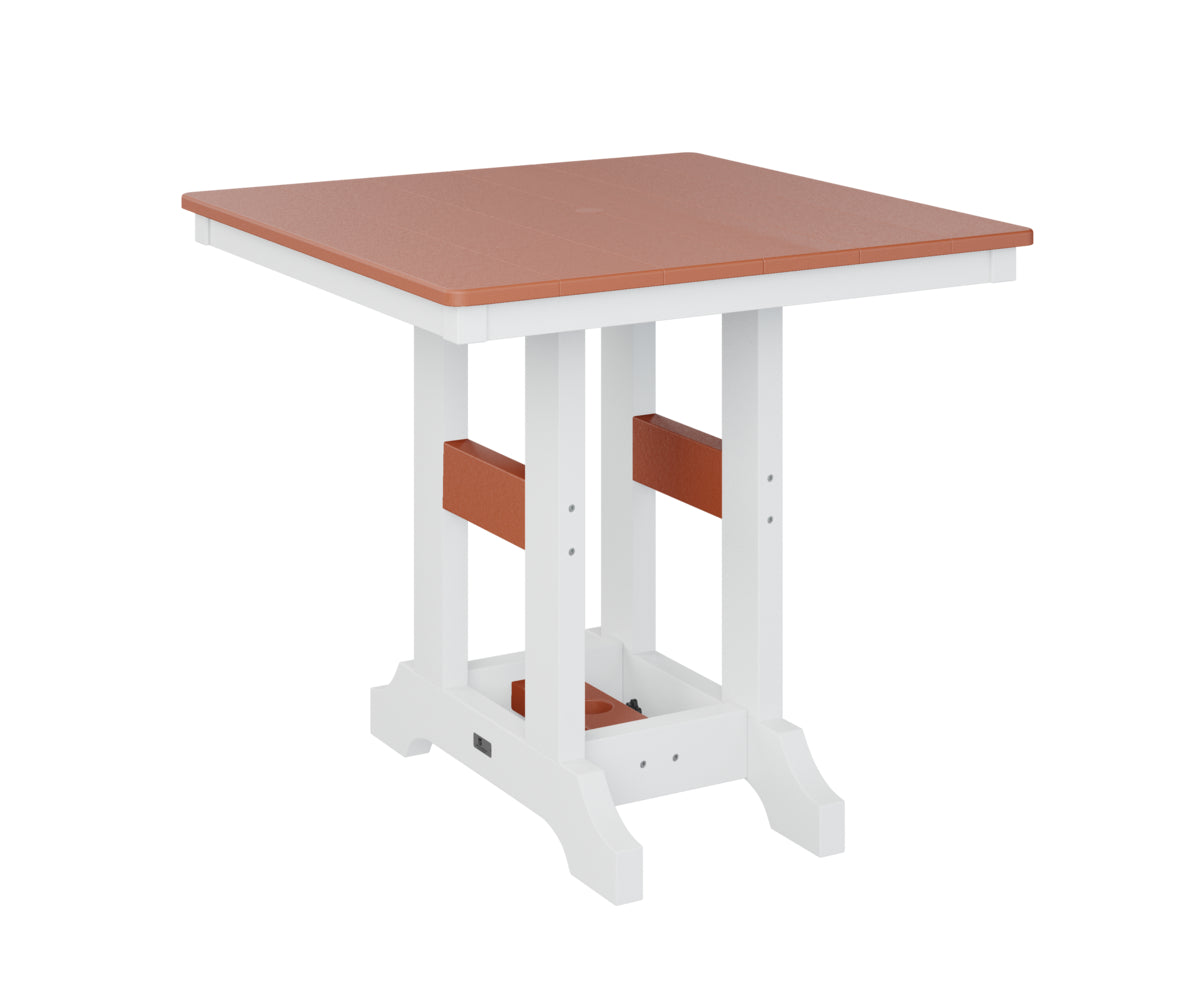 Garden Classic 33" x  33" Square Table - Dining Height