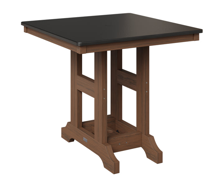 Garden Classic 33" x  33" Square Table - Hammered Top - Dining Height