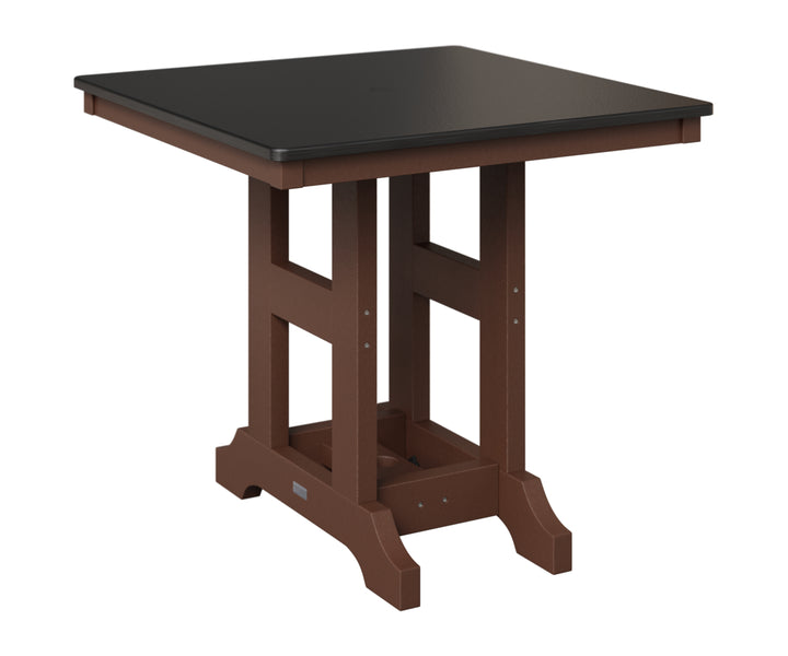 Garden Classic 33" x  33" Square Table - Hammered Top - Dining Height