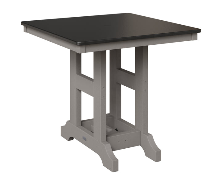 Garden Classic 33" x  33" Square Table - Hammered Top - Dining Height