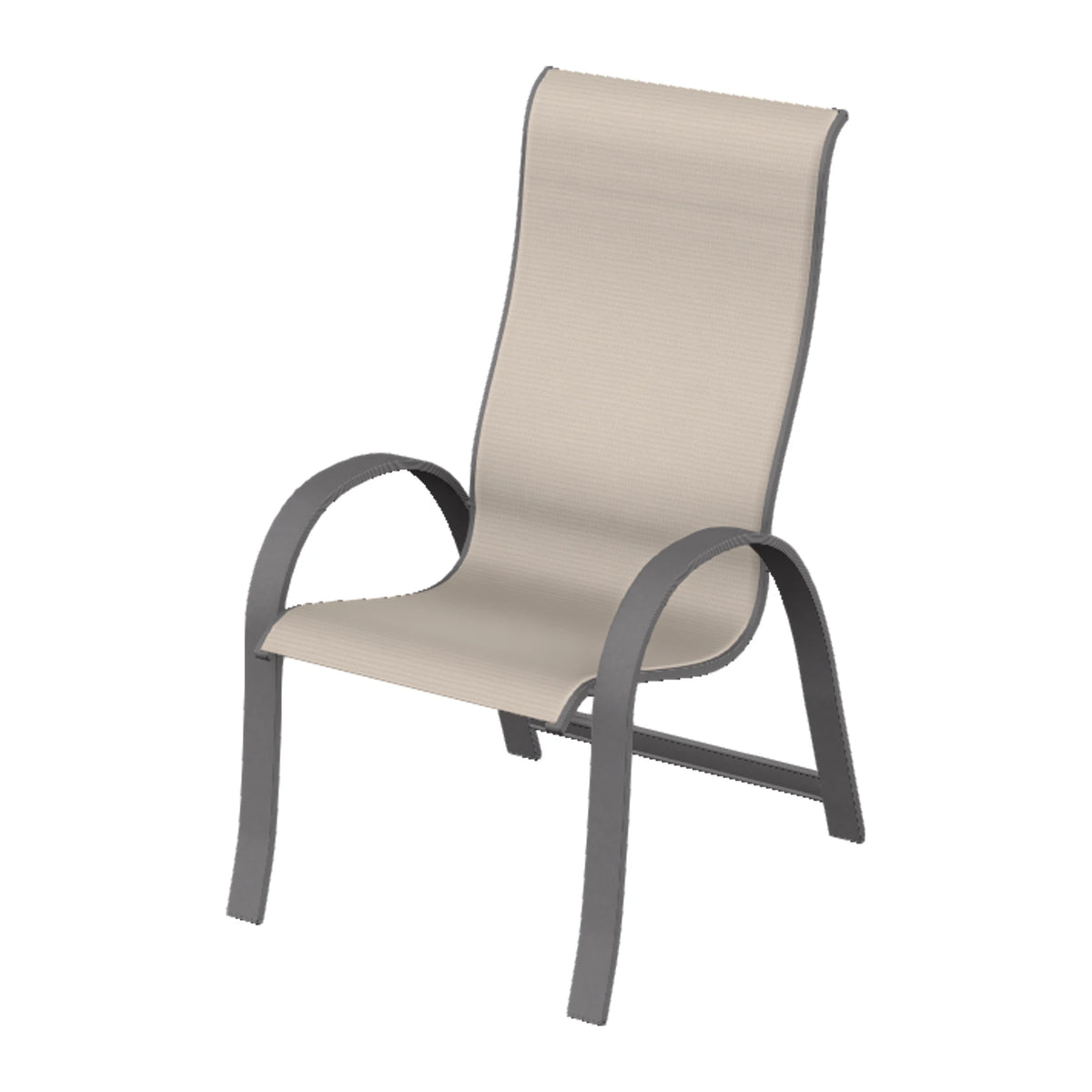 Aruba II Sling Supreme Height Armchair — Graphite Txt PC