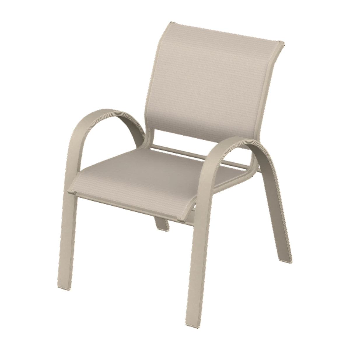Aruba II Sling Dining Chair — Desert Sand PC