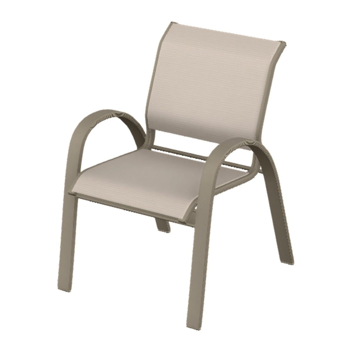 Aruba II Sling Dining Chair — Storm PC