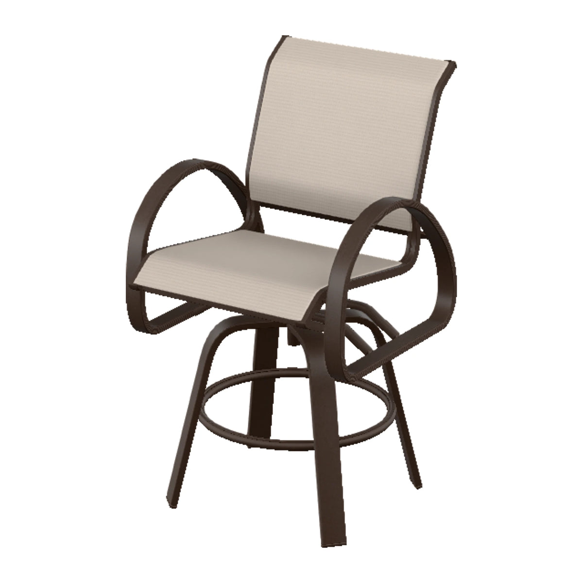 Aruba II Sling Balcony Swivel Chair — Kona PC