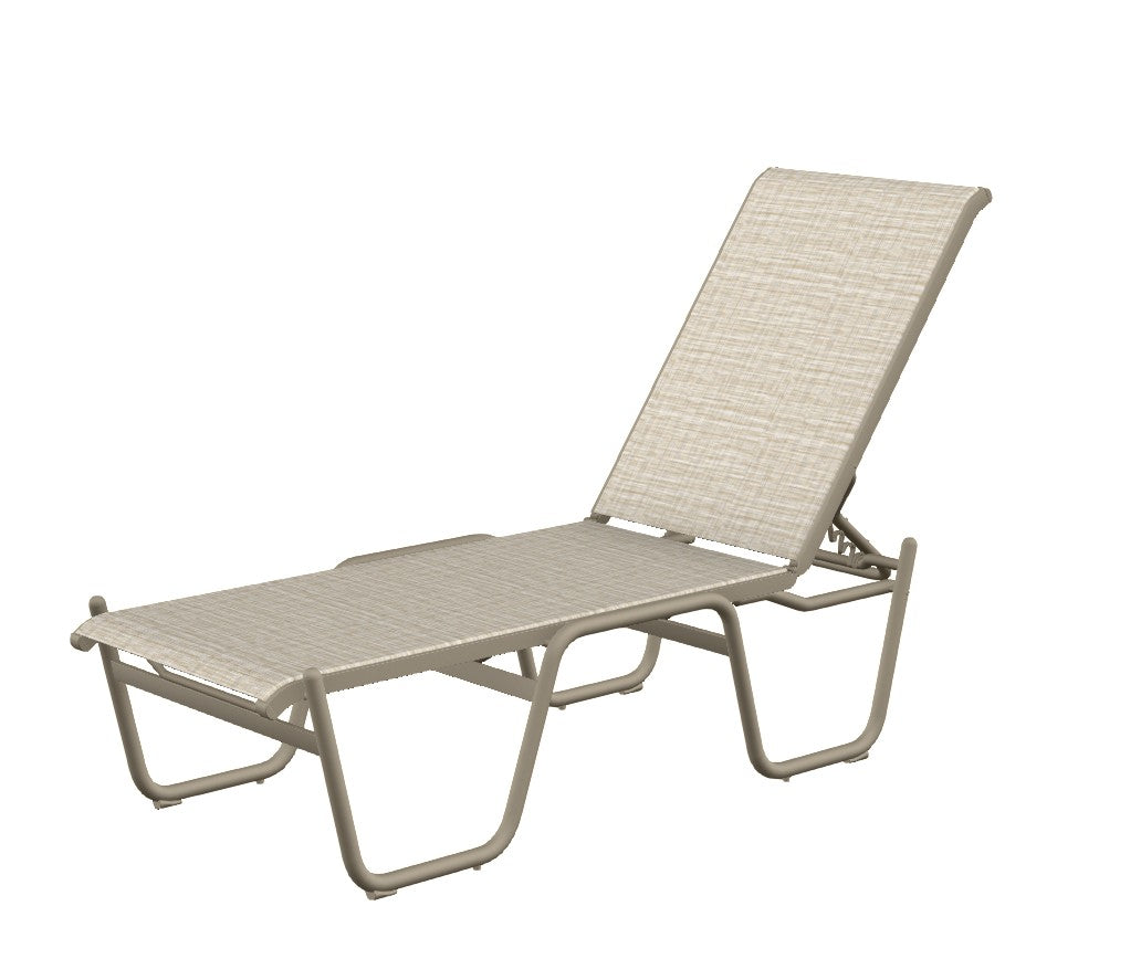 Gardenella Sling Armless Chaise (High Seat)