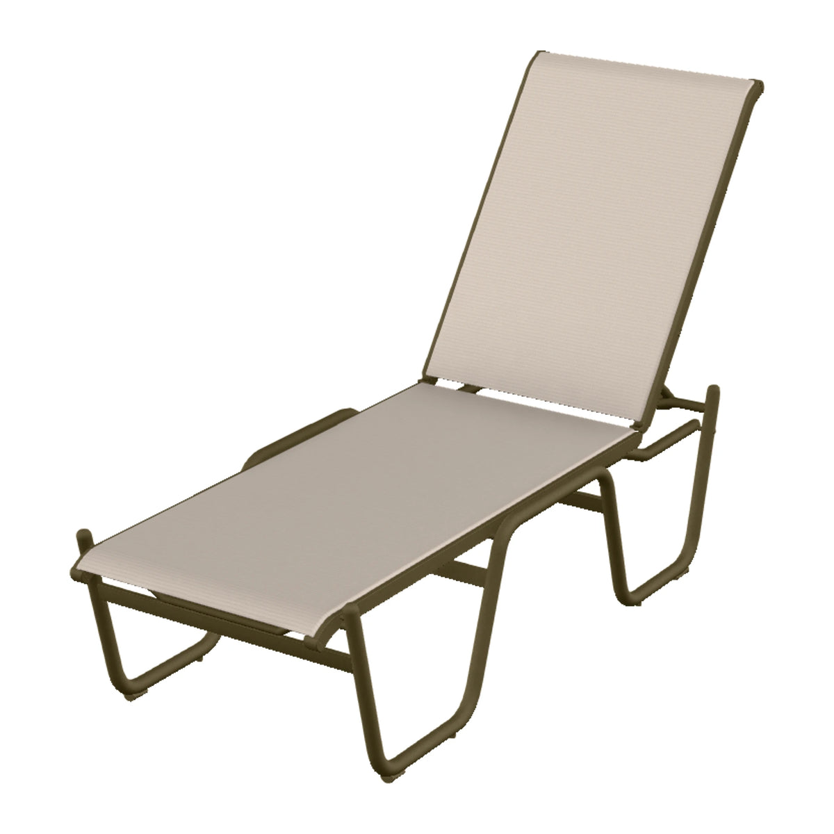 Gardenella Sling Armless Chaise (High Seat) — Beachwood PC