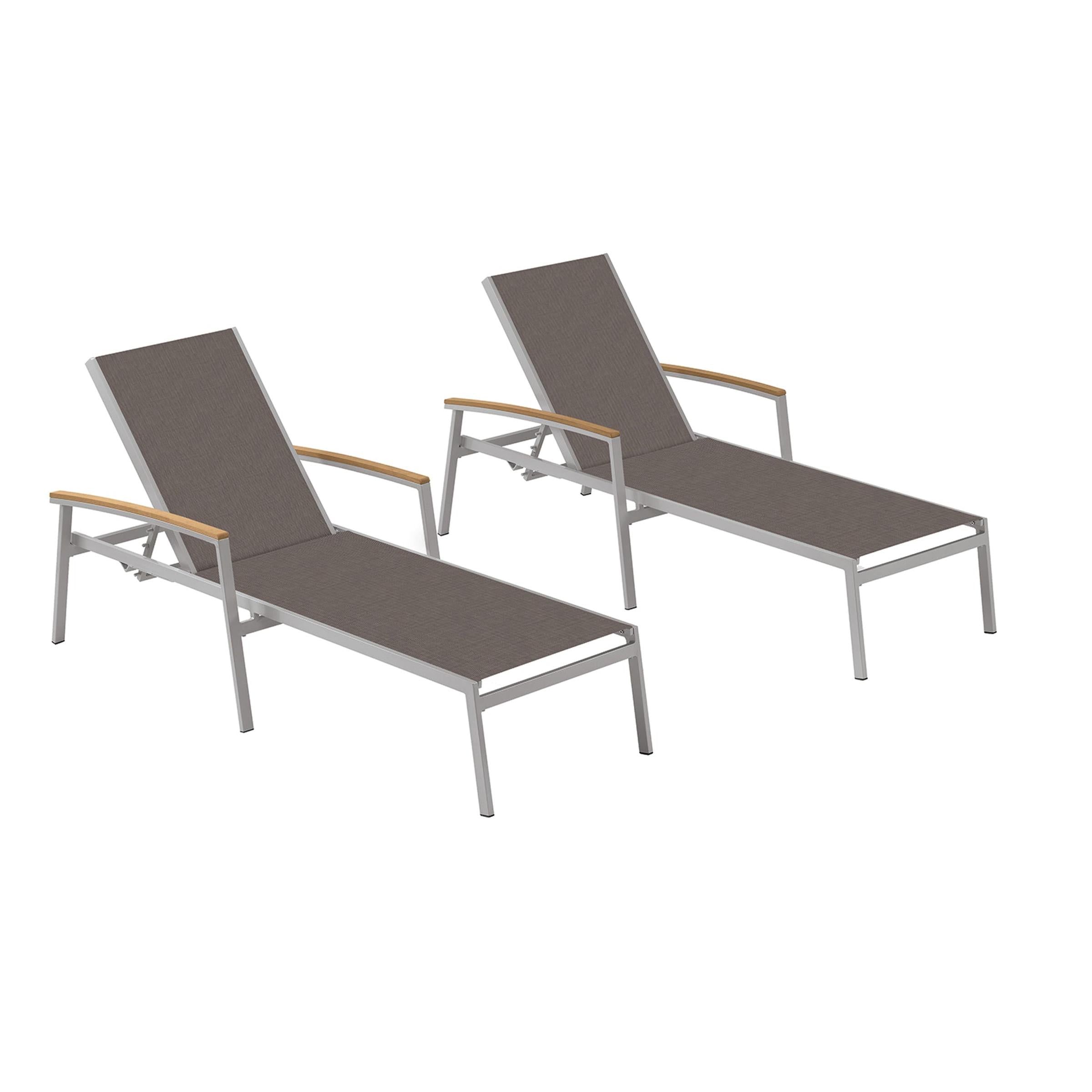 Travira Sling Chaise Lounge - Set Of 2