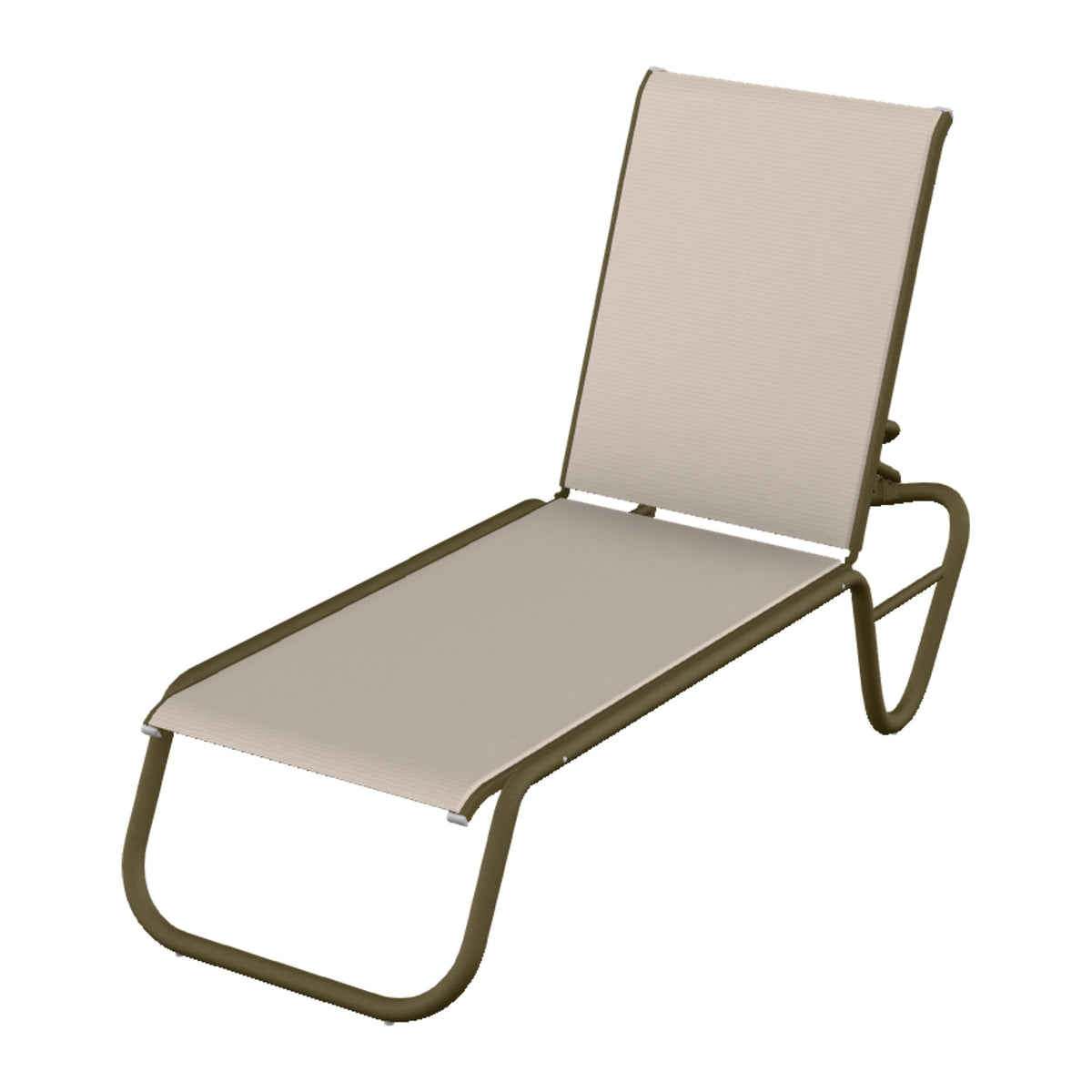 Gardenella Sling Armless Chaise — Beachwood PC