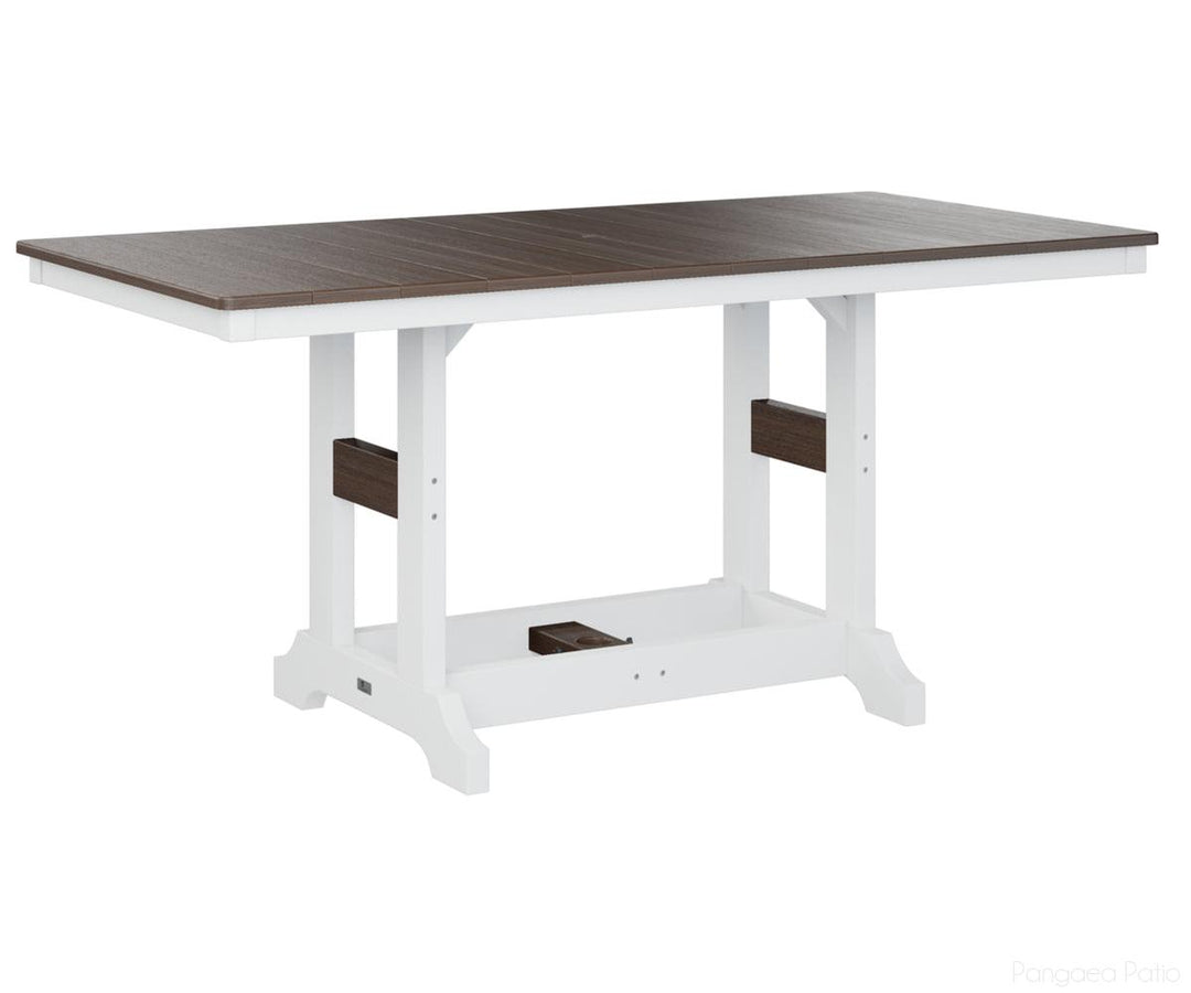 Garden Classic 33" x 66" Rectangular Table - Counter Height