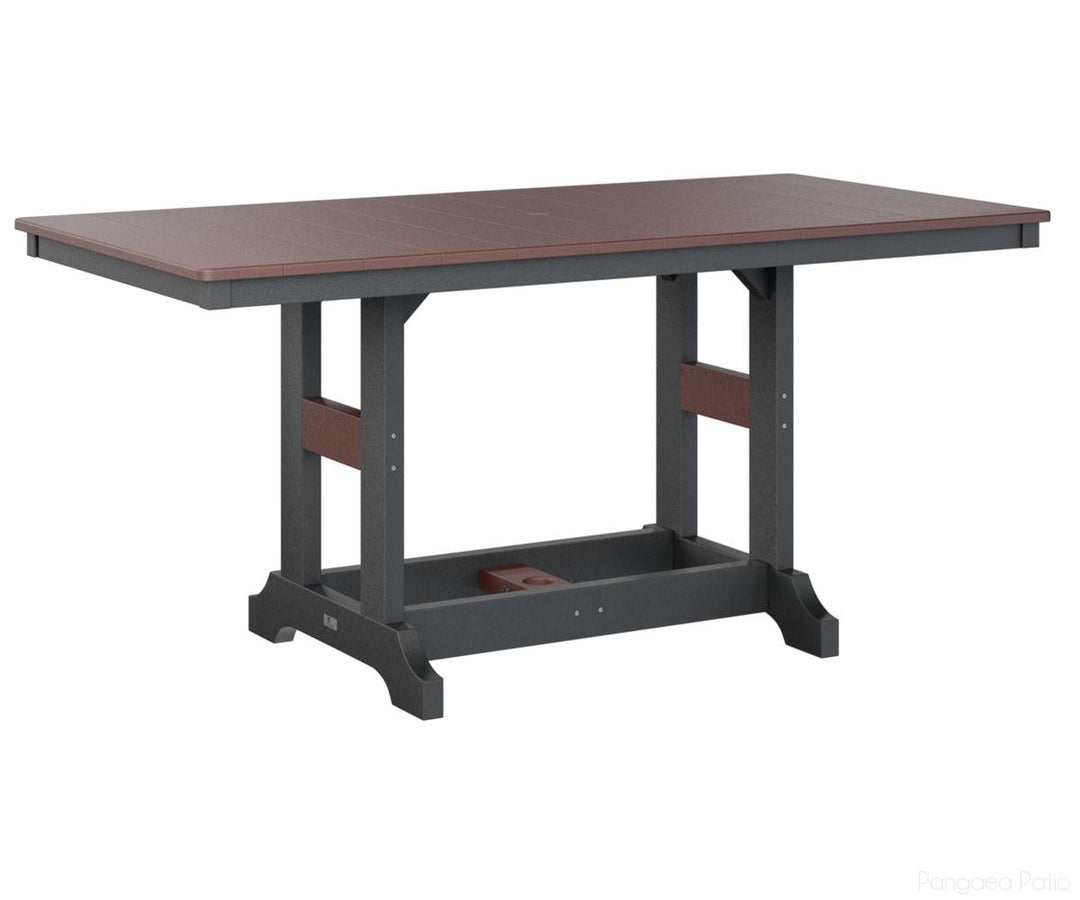 Garden Classic 33" x 66" Rectangular Table - Bar Height