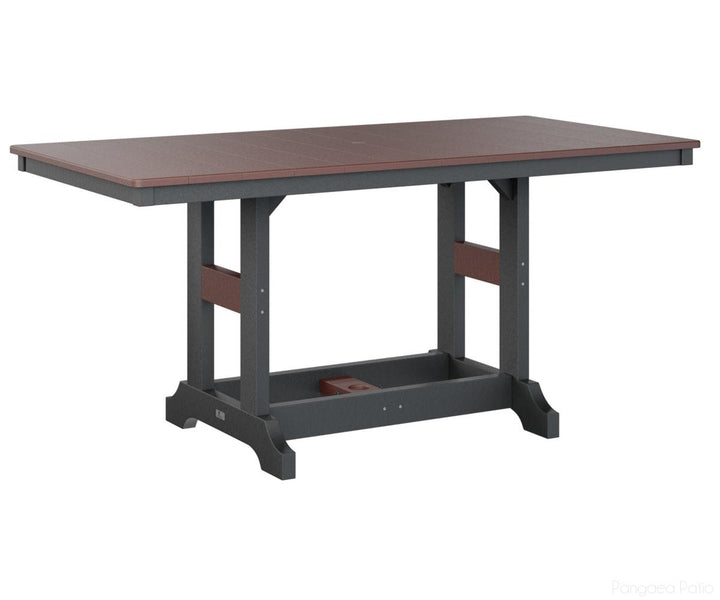 Garden Classic 33" x 66" Rectangular Table - Bar Height