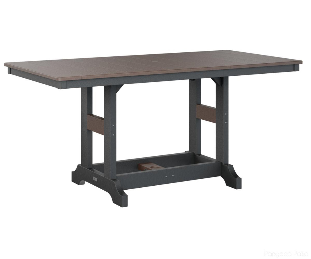 Garden Classic 33" x 66" Rectangular Table - Bar Height