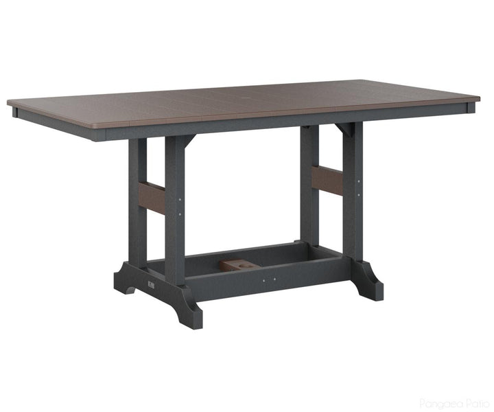 Garden Classic 33" x 66" Rectangular Table - Bar Height