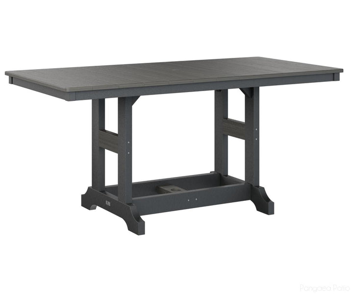Garden Classic 33" x 66" Rectangular Table - Counter Height