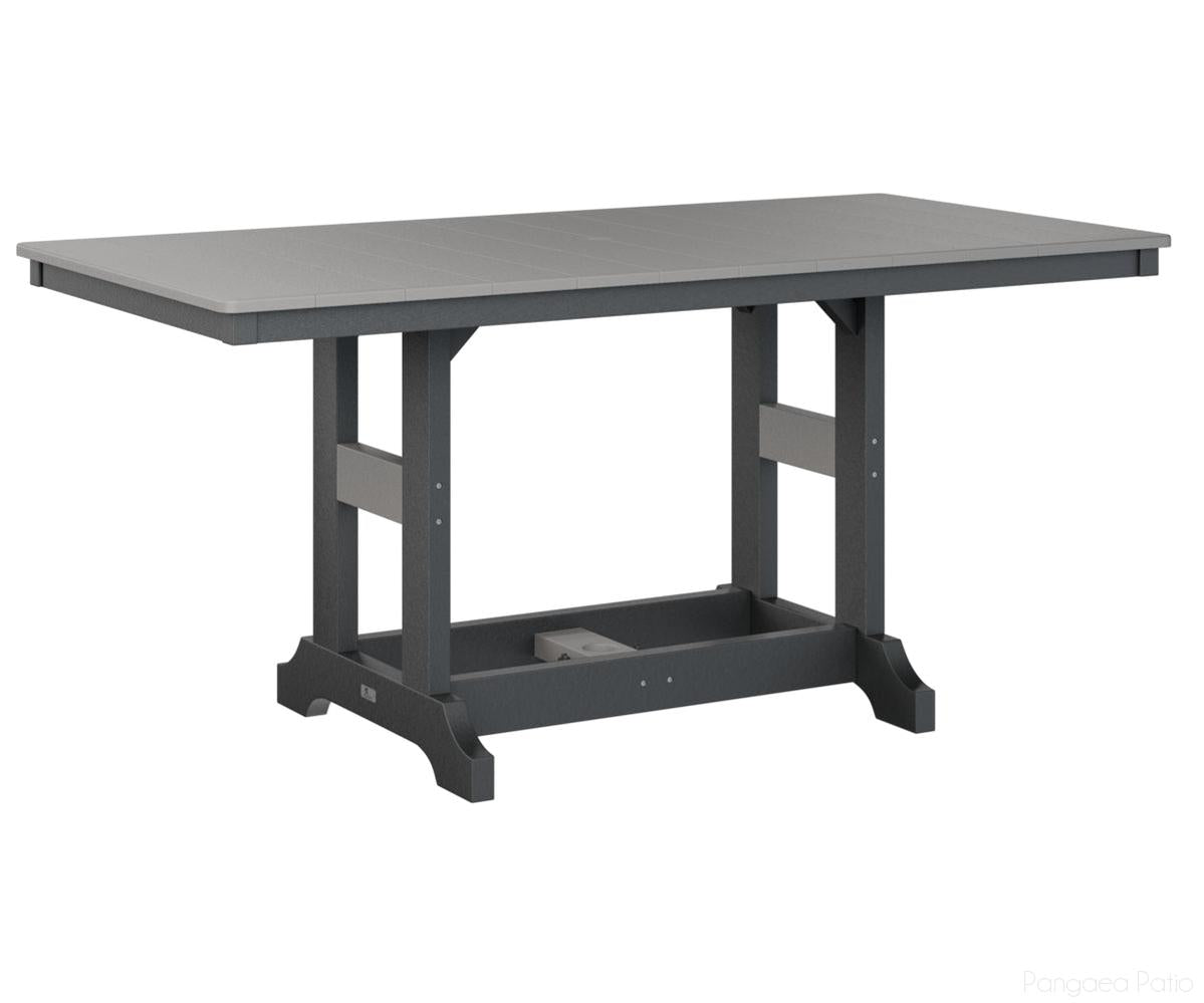 Garden Classic 33" x 66" Rectangular Table - Bar Height