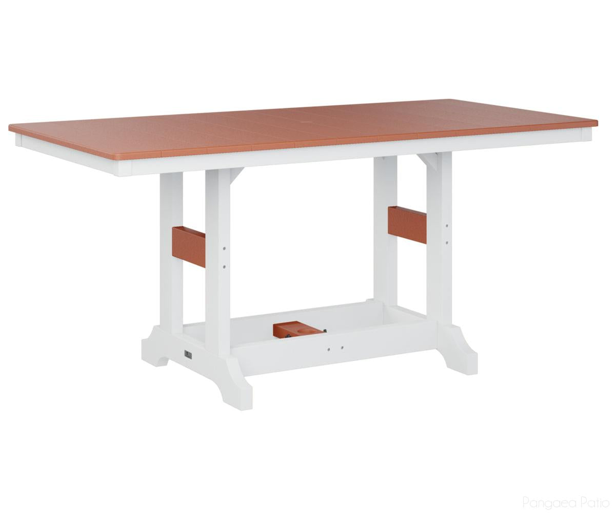 Garden Classic 33" x 66" Rectangular Table - Counter Height