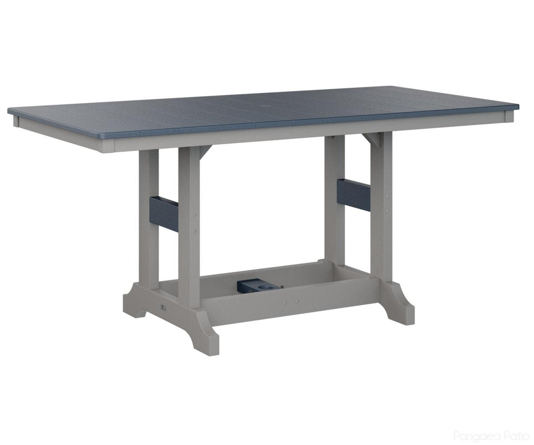 Garden Classic 33" x 66" Rectangular Table - Counter Height