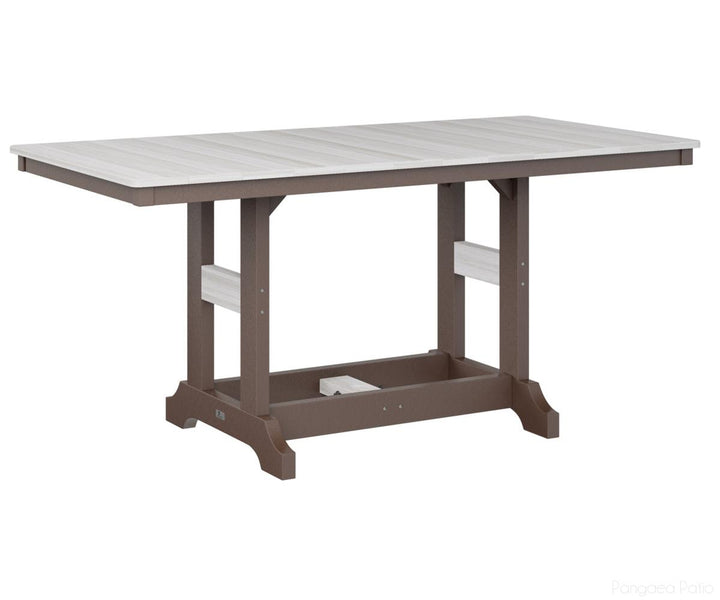 Garden Classic 33" x 66" Rectangular Table - Bar Height