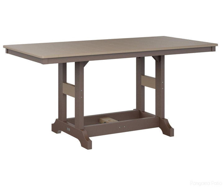 Garden Classic 33" x 66" Rectangular Table - Bar Height