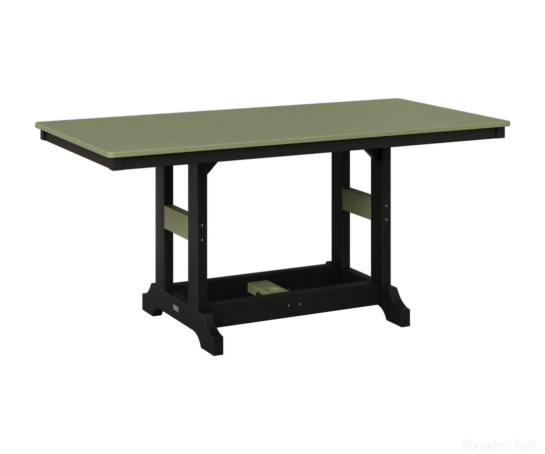 Garden Classic 33" x 66" Rectangular Table - Counter Height