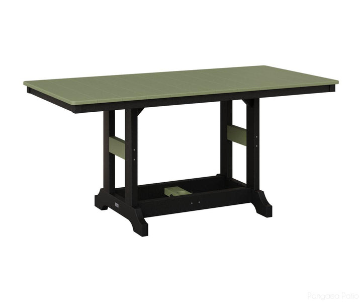 Garden Classic 33" x 66" Rectangular Table - Bar Height