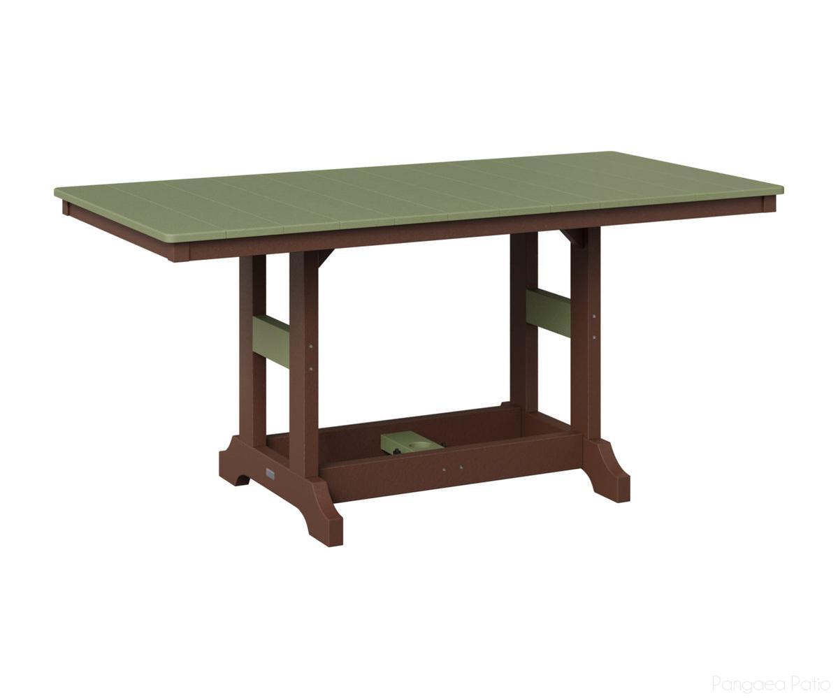 Garden Classic 33" x 66" Rectangular Table - Counter Height