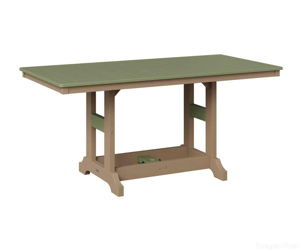 Garden Classic 33" x 66" Rectangular Table - Counter Height