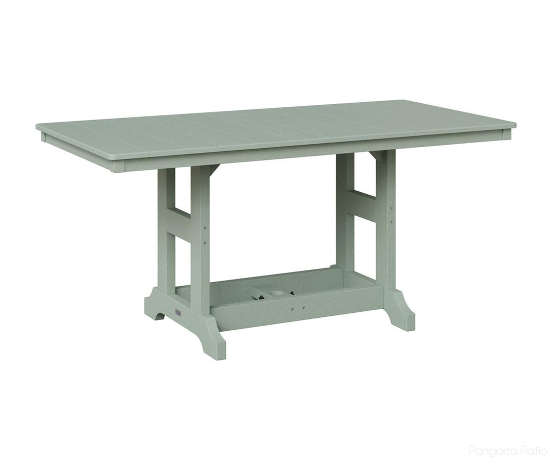 Garden Classic 33" x 66" Rectangular Table - Counter Height
