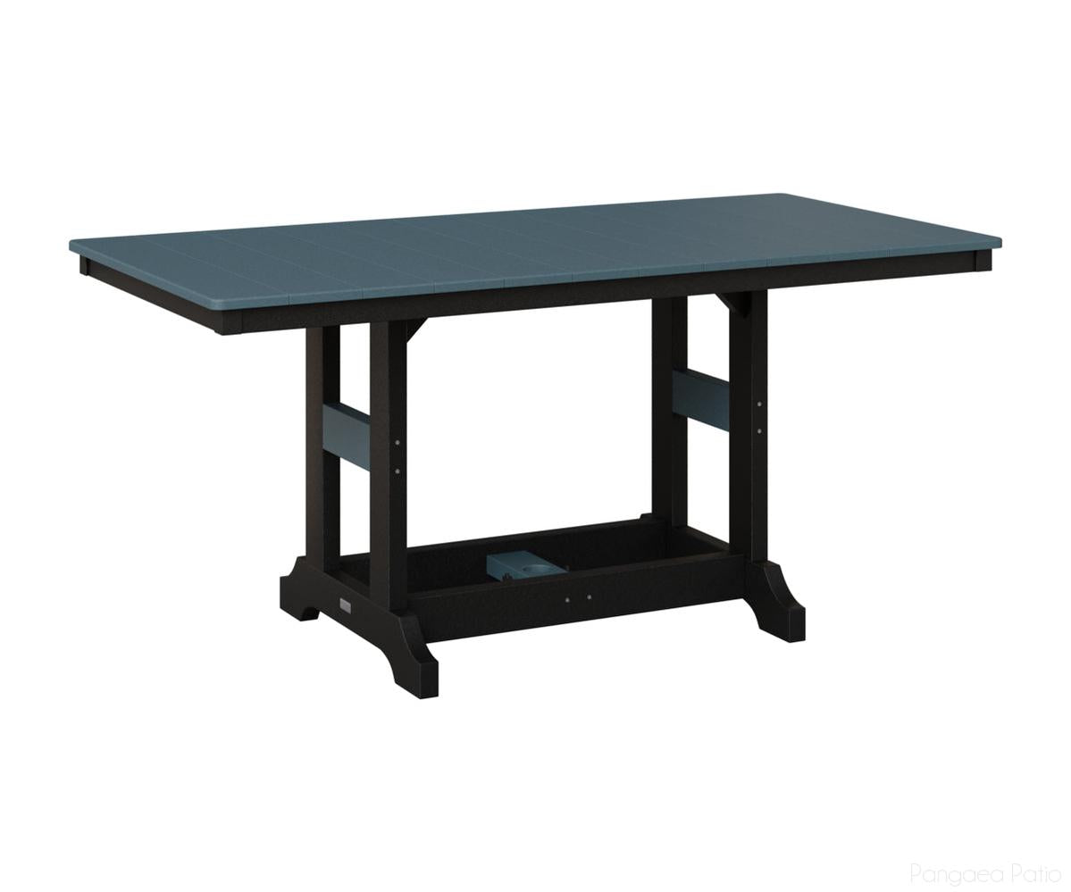 Garden Classic 33" x 66" Rectangular Table - Bar Height