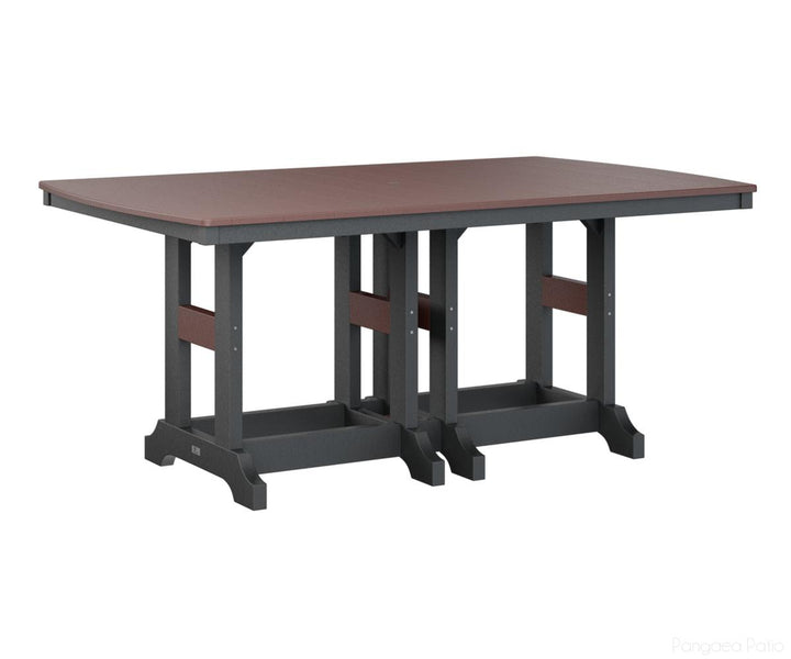 Garden Classic 44" x 72" Rectangular Table - Counter Height