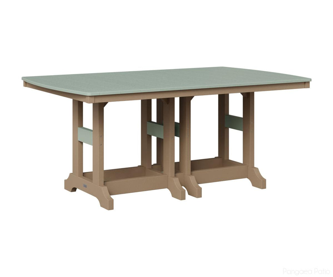 Garden Classic 44" x 72" Rectangular Table - Counter Height