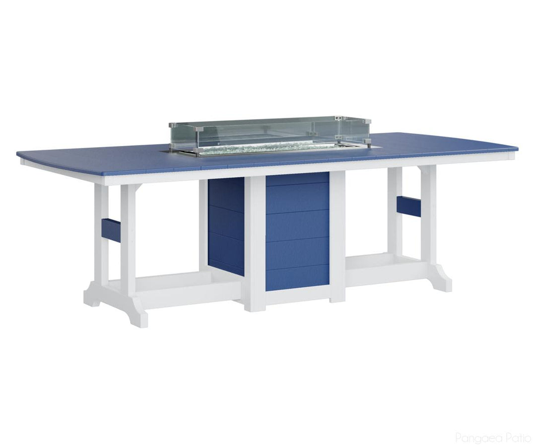 Garden Classic 44" x 96" Rectangular Fire Table - Counter Height