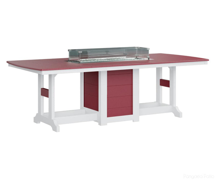 Garden Classic 44" x 96" Rectangular Fire Table - Counter Height