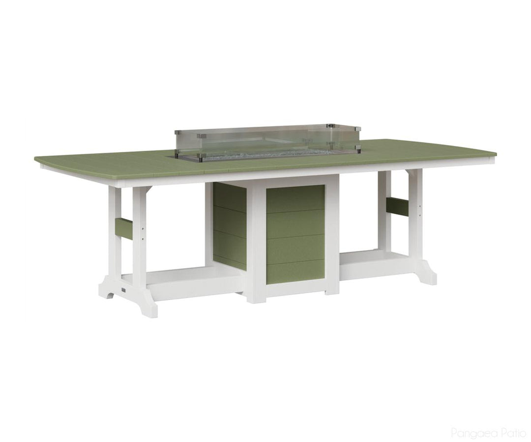 Garden Classic 44" x 96" Rectangular Fire Table - Counter Height