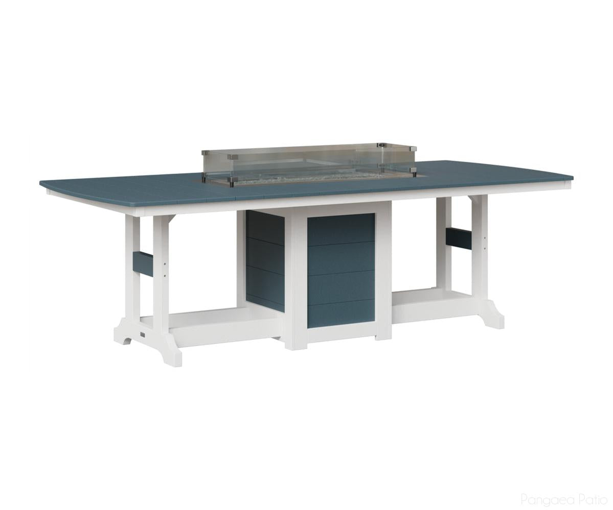Garden Classic 44" x 96" Rectangular Fire Table - Counter Height