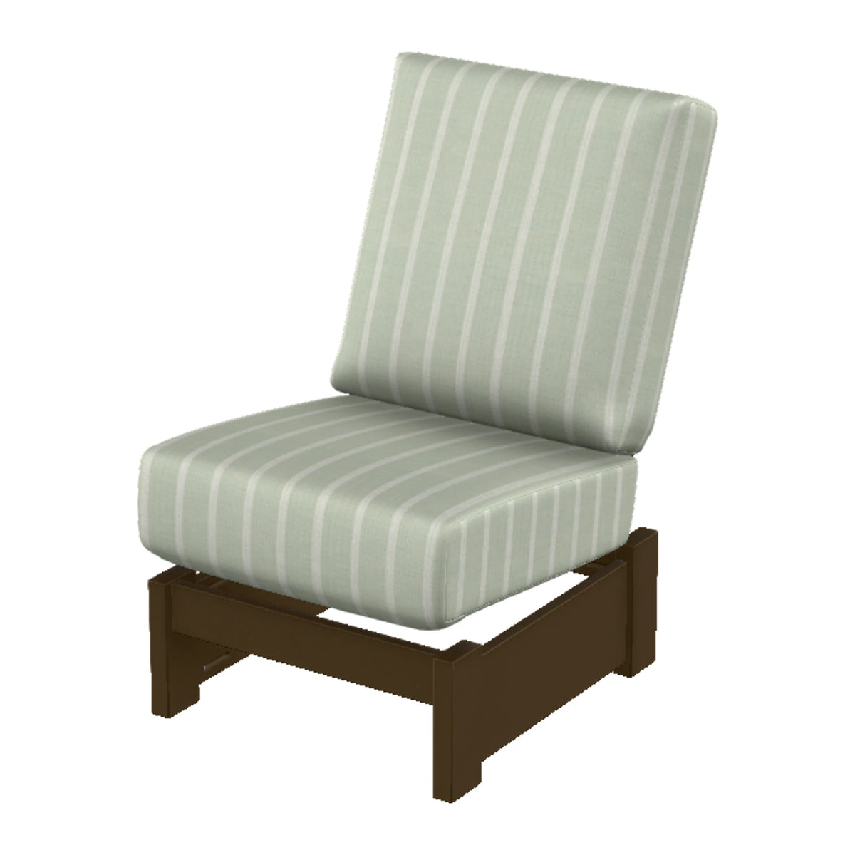 Leeward Cushion Armless Single Seat Section (fixed) — Kona MGP