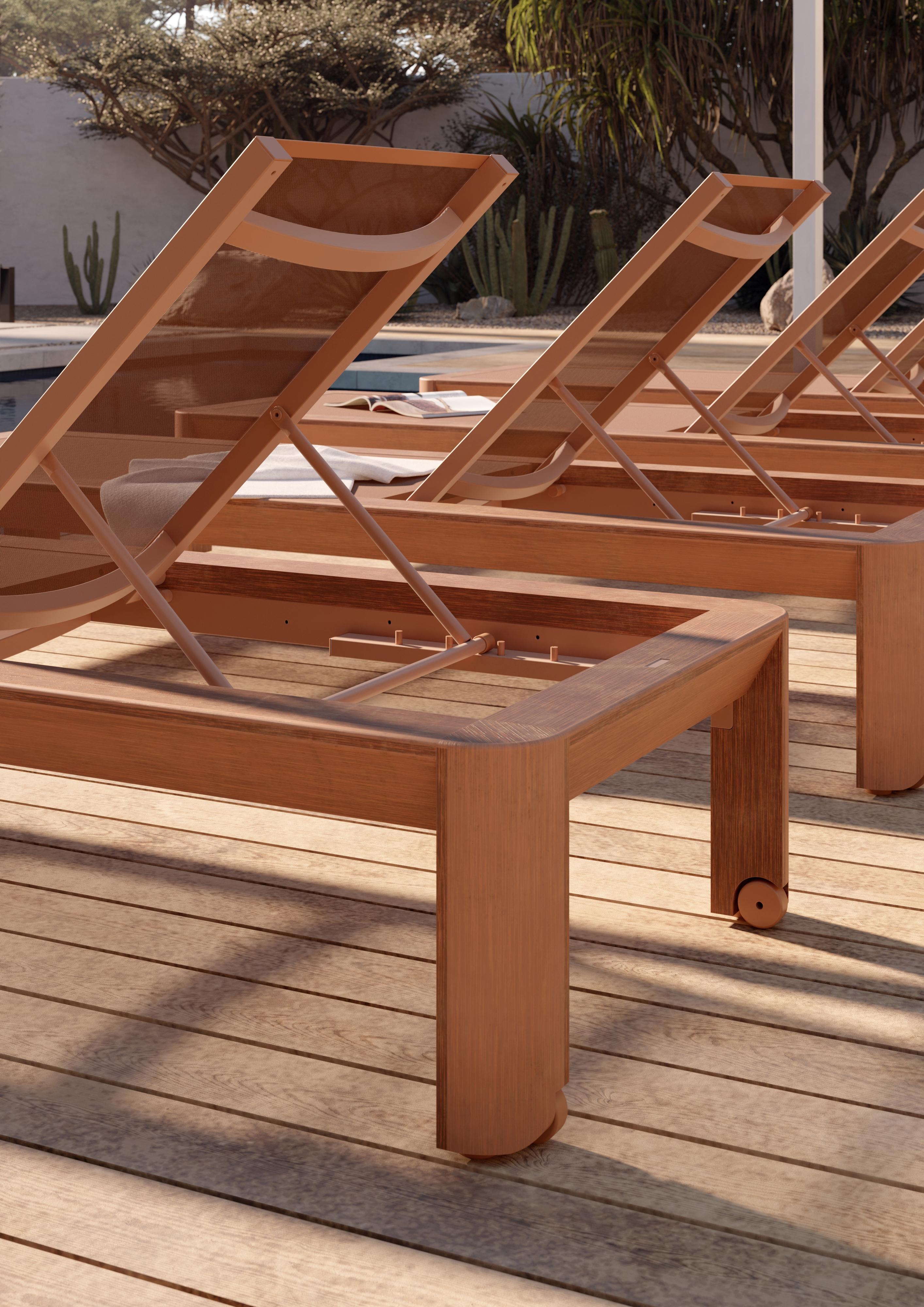 Woodard Beau Chaise Lounge - Thumbnail 4