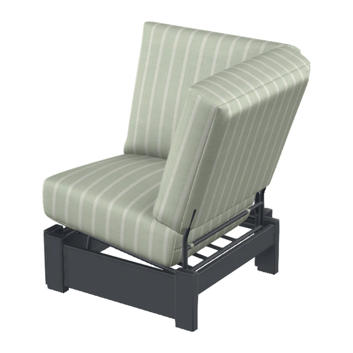 Leeward Cushion Corner Section (fixed) — Classic Graphite MGP