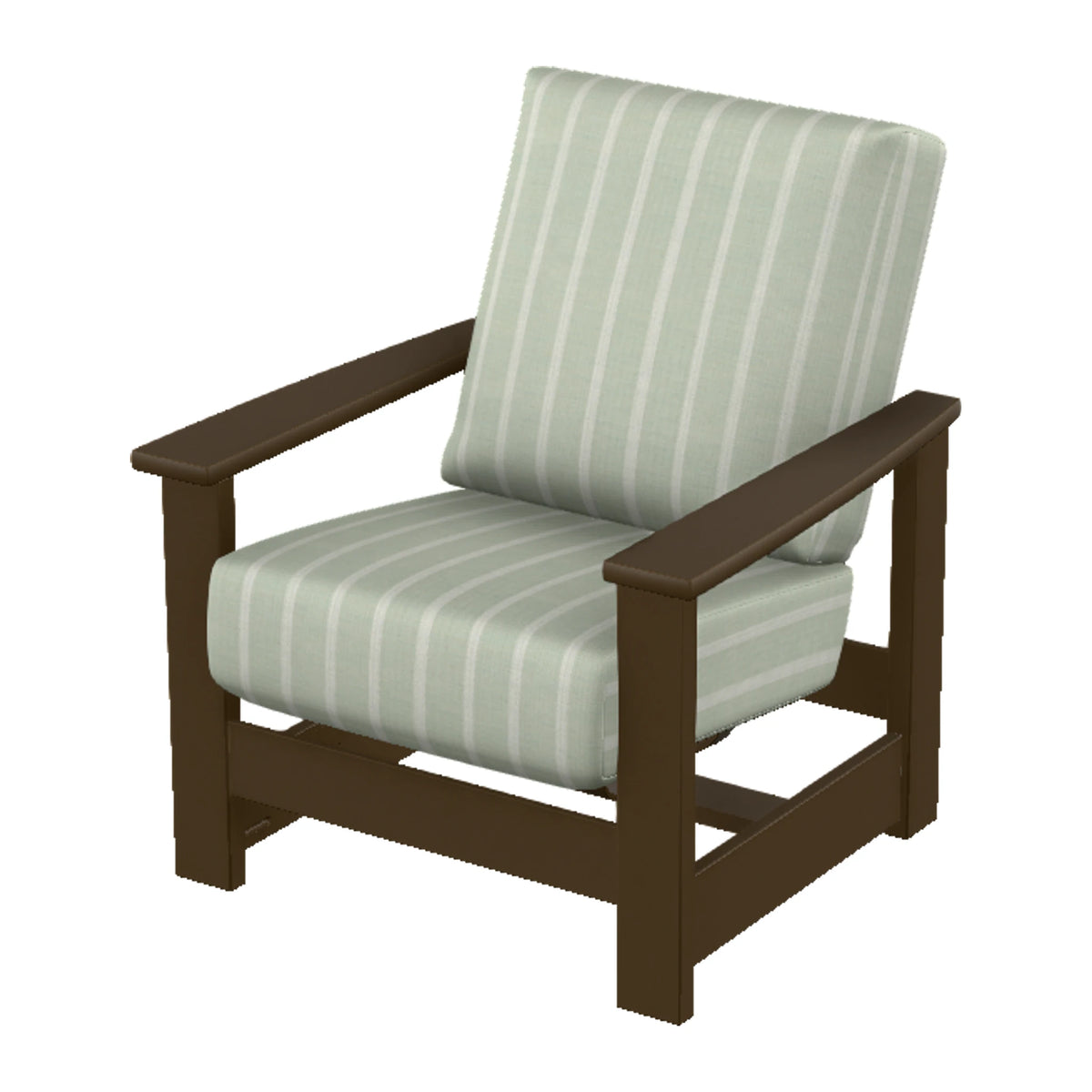 Leeward Cushion Armchair w/ Hidden Motion — Kona MGP / Match Finish