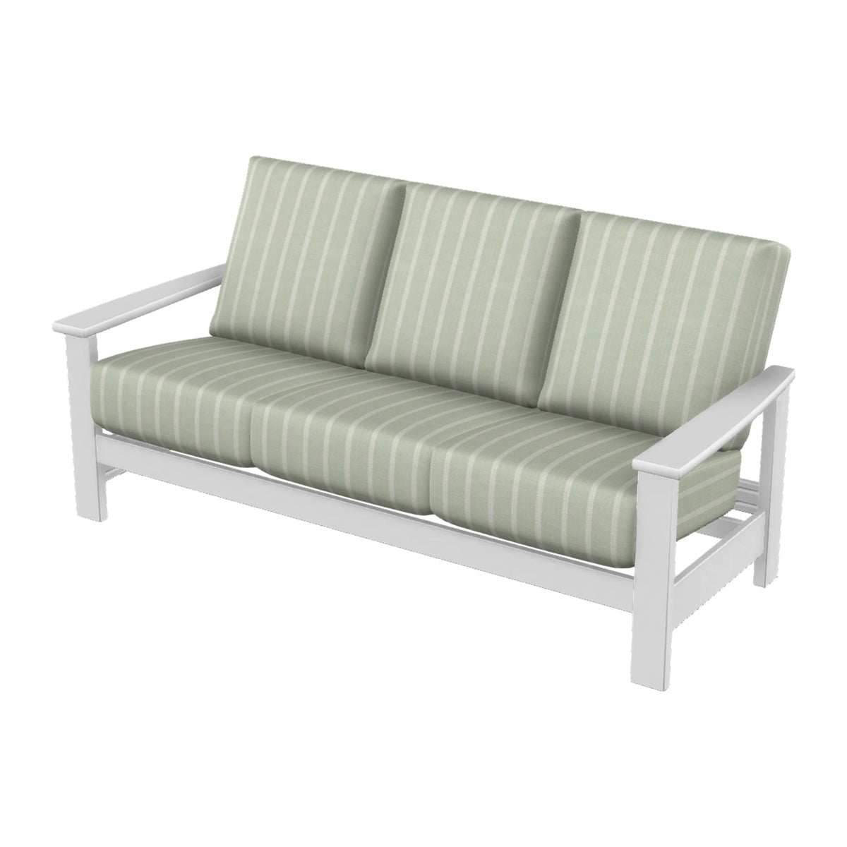 Leeward Cushion Sofa — Snow MGP / Match Finish
