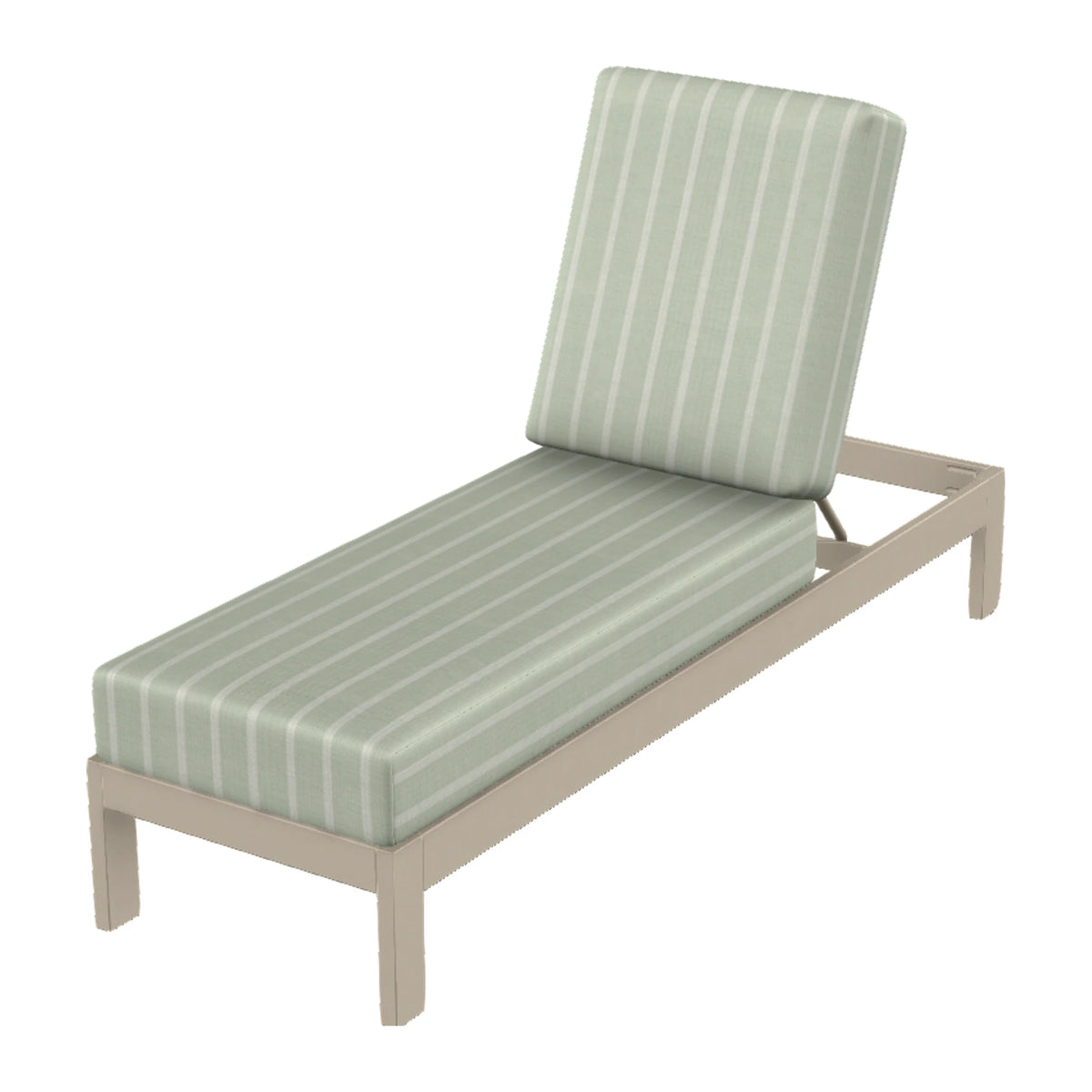 Leeward Cushion Armless Chaise — Desert Sand MGP