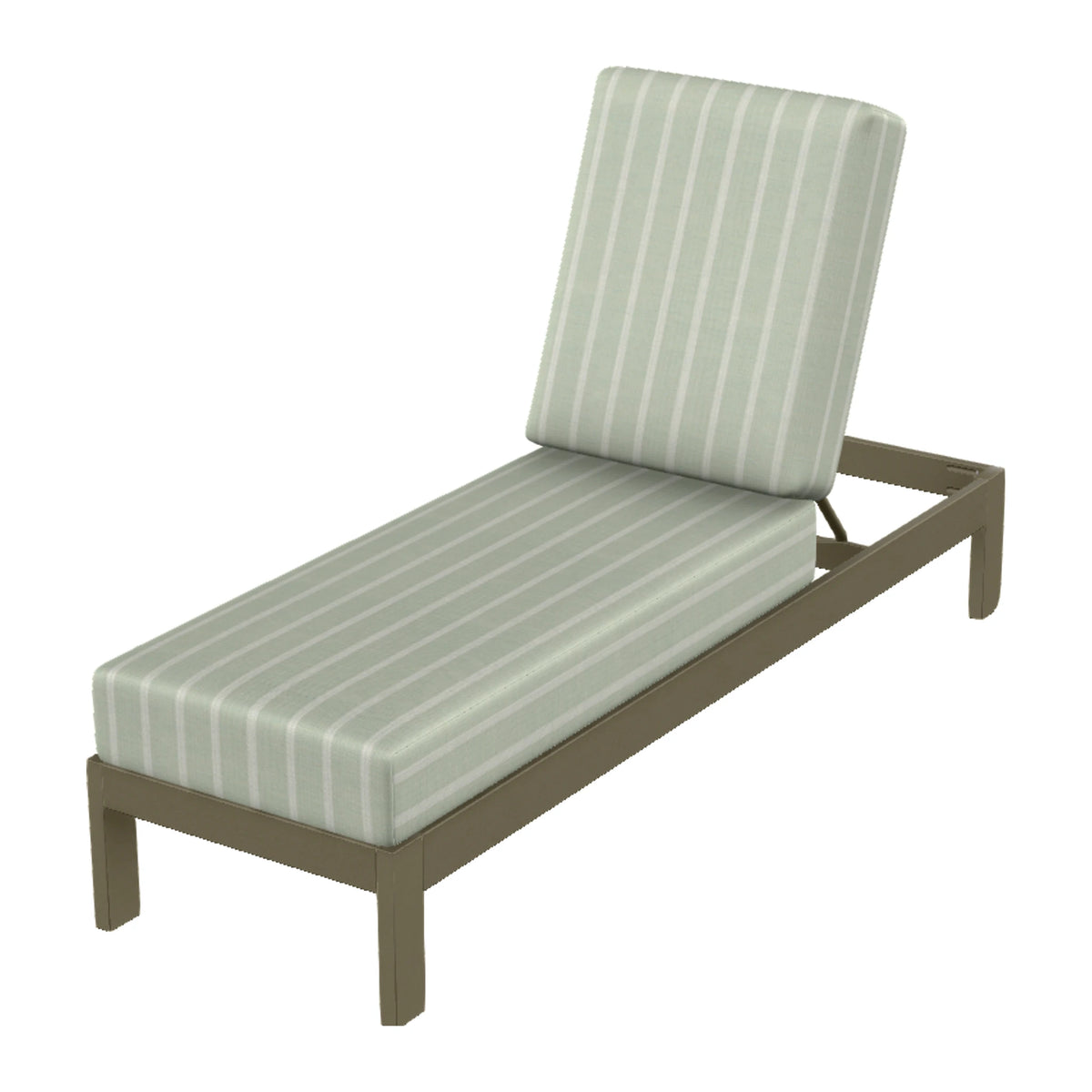Leeward Cushion Armless Chaise — Beachwood MGP